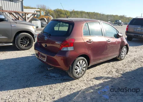 2009 Toyota Yaris из США, поврежденный, VIN JTDKT903395250055